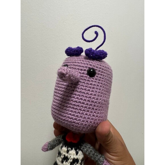 Inside Out Fear Amigurumi Crochet Doll - Picture 11 of 11